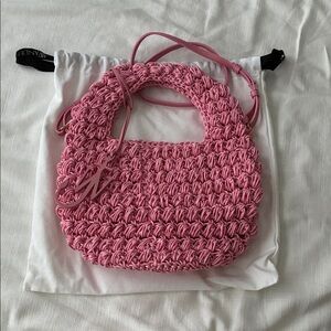 JW Anderson Popcorn Bag Medium Pink